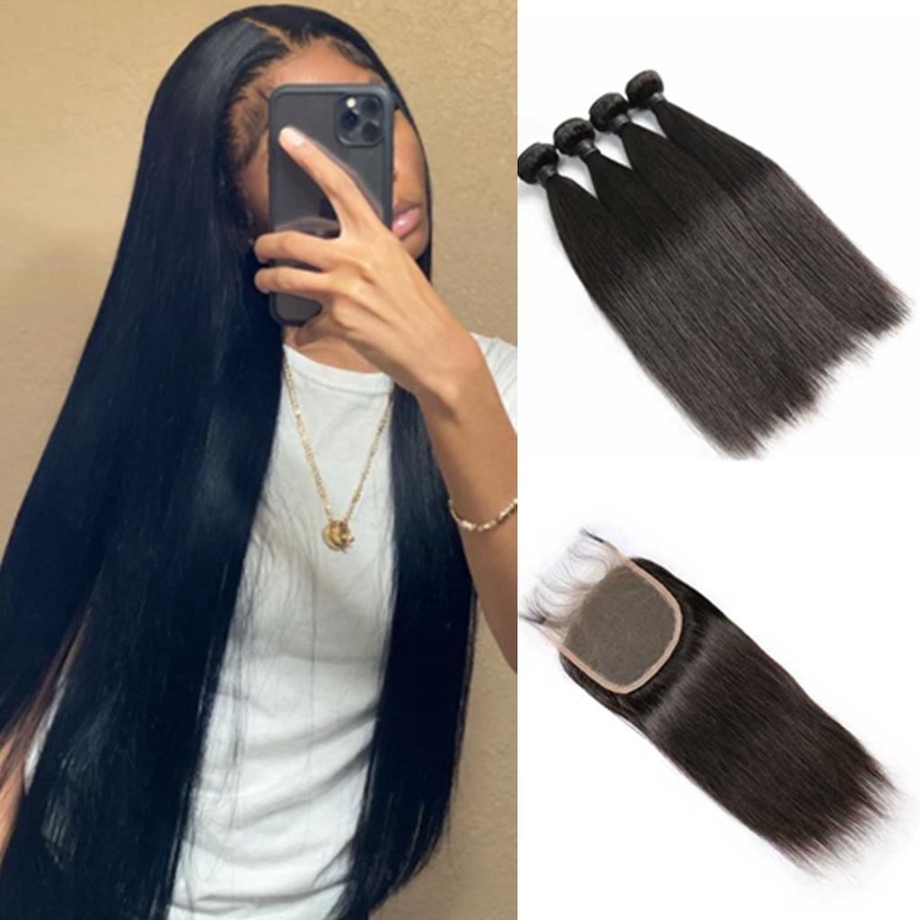 10A-Brazilian-virgin-hair-straight-4-bundles-deal-human-hair-weaves-with-4x4-swiss-lace-closure-best-hair