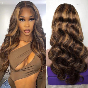 Highlight-Lace-Front-Wigs-Human-Hair-Colored-Body-Wave-Lace-Front-Wigs-Honey-Blonde -Highlight-Brazilian-13x4-13x6-Transparent-Lace-Front-Wigs-Human-Hair-Wigs-for-Women