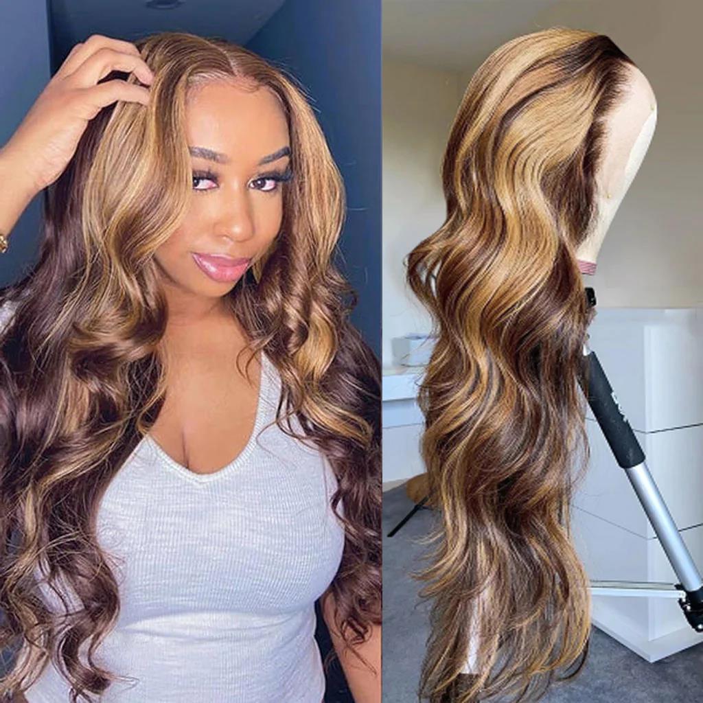 Highlight-13x4-lace-front-wig-ombre-hair-wig-piano-color-4-27-frontal-wig-body-wave-hair