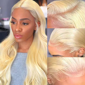 613-Blonde-Lace-Front-Wigs-Human-Hair-613-Lace-Frontal-Wigs-HD-Body-Wave Closure-Wigs-Human-Hair-Glueless-Lace-Frontal-Wigs-For-Women-Pre-Plucked-with-Baby-Hair