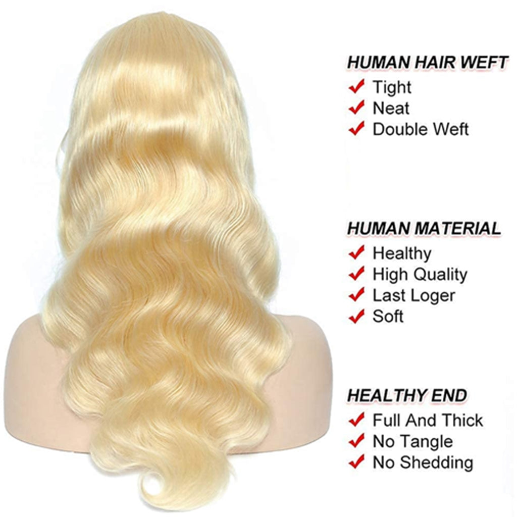 613-Blonde-Lace-Front-Wigs-Human-Hair-613-Lace-Frontal-Wigs-HD-Body-Wave Closure-Wigs-Human-Hair-Glueless-Lace-Frontal-Wigs-For-Women-Pre-Plucked-with-Baby-Hair