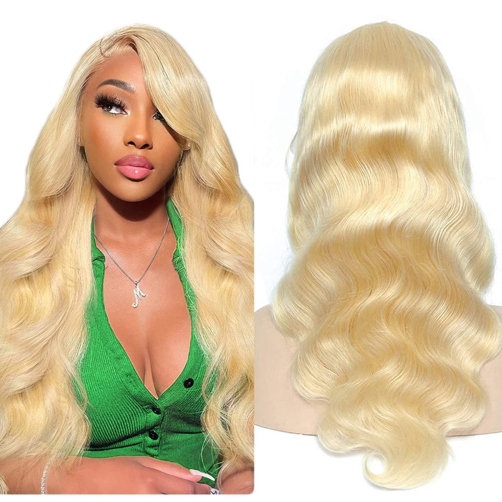 613-Blonde-Lace-Front-Wigs-Human-Hair-613-Lace-Frontal-Wigs-HD-Body-Wave Closure-Wigs-Human-Hair-Glueless-Lace-Frontal-Wigs-For-Women-Pre-Plucked-with-Baby-Hair