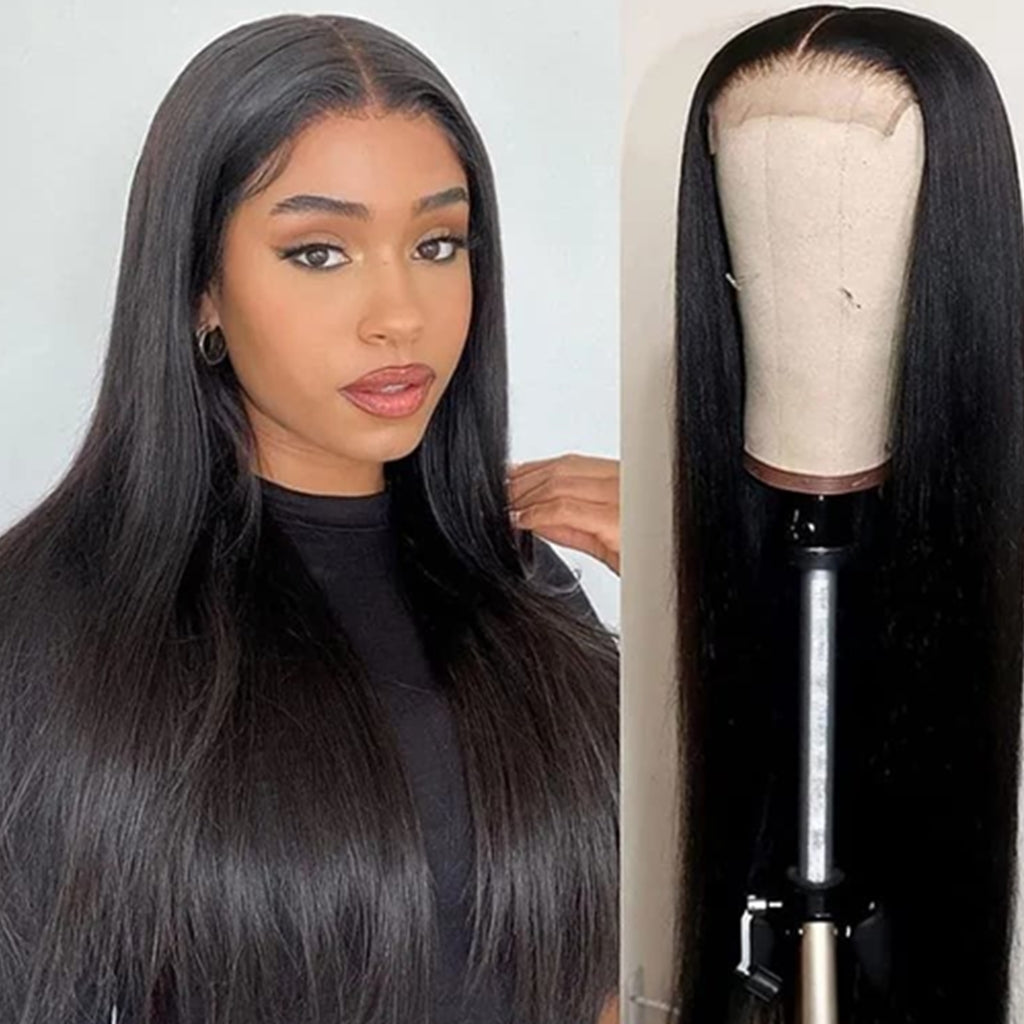 Brazilian-4x4-Straight-Hair-Lace-Closure-Wig-Virgin-Remy-Human-Hair-Wigs-For-Black-Women