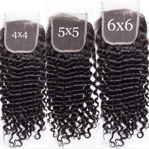 Deep-wave-Transparent-lace-closure-4x4-5x5-6x6-lace-closure-undetectable-virgin-hair-lace-closure