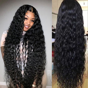 Nulala Hair 10A Water Wave Hair 13x4 / 13x6 Lace Front Wig