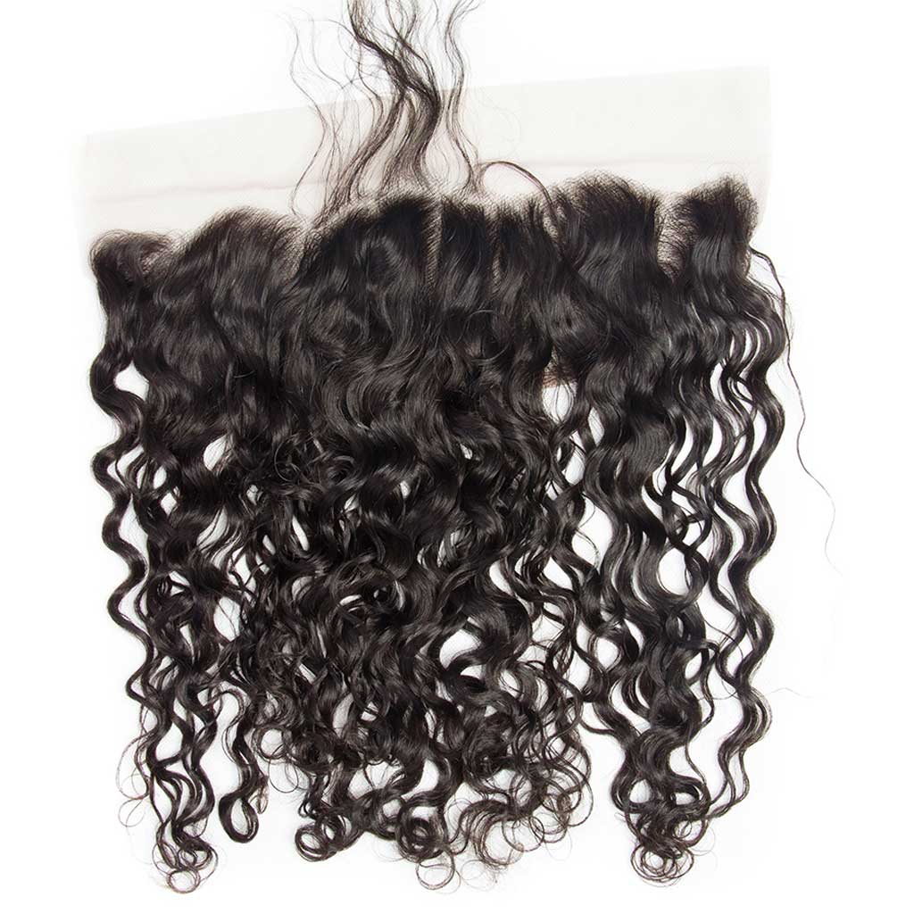 Nulala Hair 10A Brazilian Water Wave Lace Frontal Deal