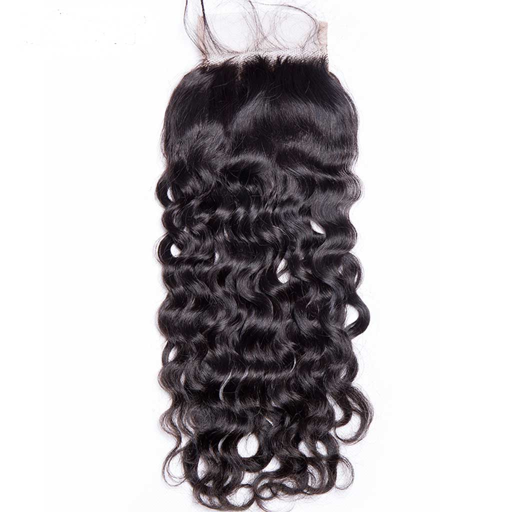 water-wave-4X4-5X5-6X6-lace-closure-hand-tied-swiss-lace-100-virgin-human-hairwater-wave-lace-closure-wet-and-wavy-hair-100-virgin-human-hair